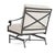 Not Yet Made - Made To Order Brown Jordan Venetian Motion Lounge Chair, Textured Pewter frame with Fusion Natural fabric For Sale - Image 5 of 11