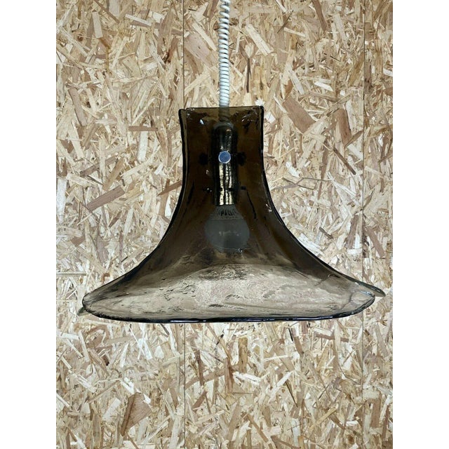 Tulip Glass Hanging Lamp from Kalmar Franken KG, 1970s For Sale - Image 13 of 13