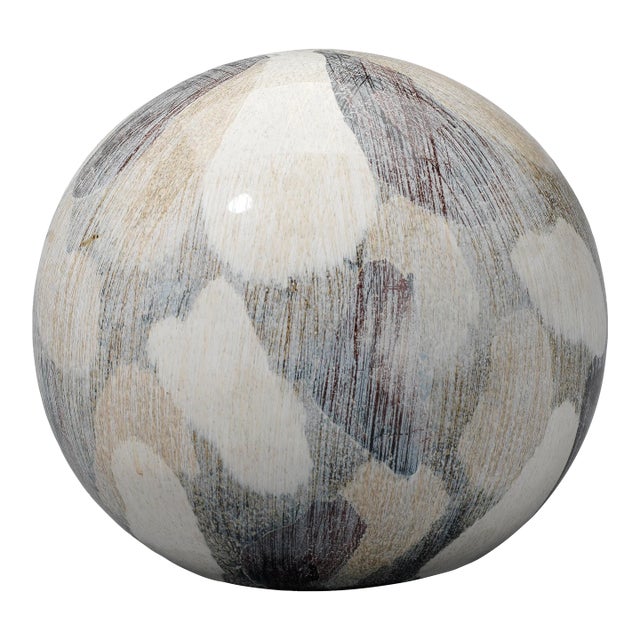 Jamie Young Painted Sphere, Large For Sale