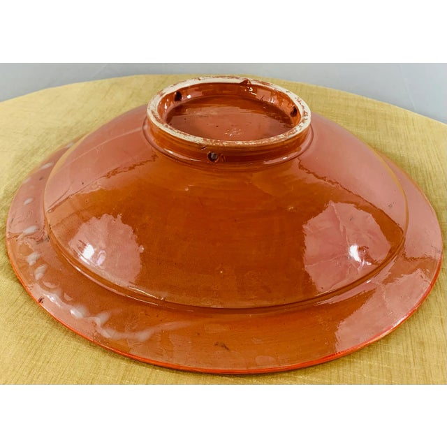 Handmade Large Ceramic Serving, Decorative or Center Table Plate, Set of 2 For Sale - Image 12 of 13