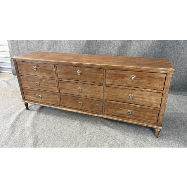 Restoration Hardware Maison Collection 9-Drawer Dresser For Sale - Image 4 of 15
