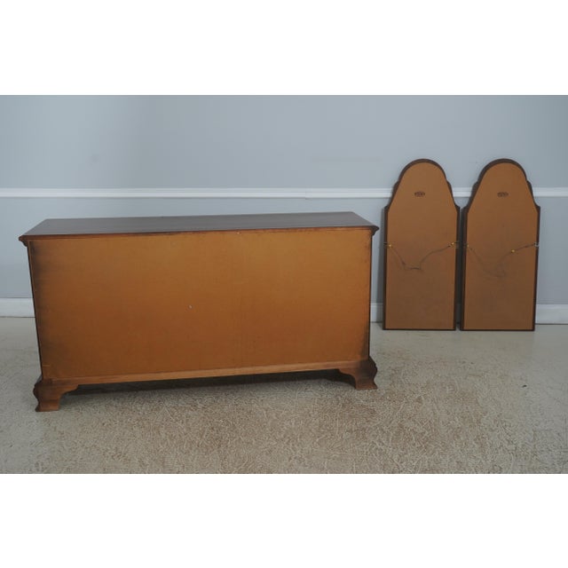 Pennsylvania House Cherry Dresser W. Pair of Mirrors For Sale - Image 17 of 18