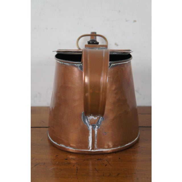 Antique 19th Century Copper Tea Kettle For Sale - Image 4 of 13