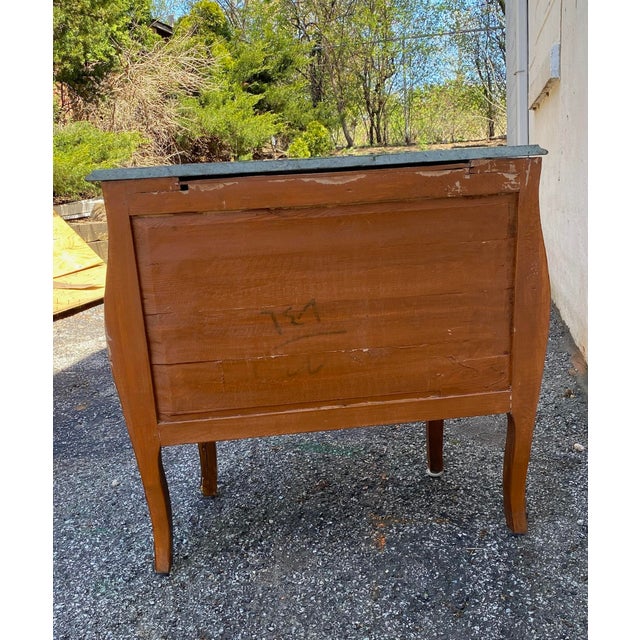 Mid 19th Century Mid 19th Century French 3 Drawer Bombe Chest For Sale - Image 5 of 5