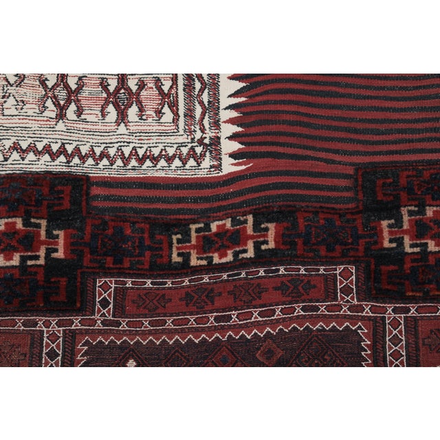 Tribal Abstract Anatolian Rug 3'1'' X 7'7'' For Sale - Image 6 of 11