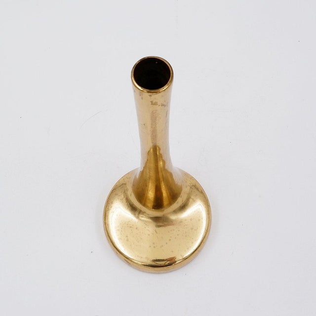 Vintage Brutalist Bronze Flower Vase by Heinz Goll, 1960s For Sale - Image 9 of 12