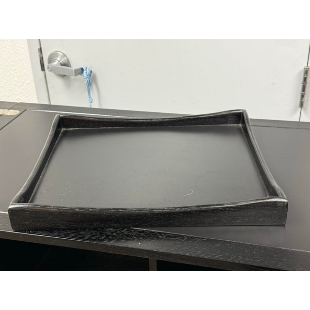 Crate & Barrel Steamer Dry Bar For Sale - Image 11 of 12