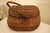 Early 20th Century Antique Amish Kavli Hand-Woven Wicker Lidded Storage Basket For Sale - Image 6 of 16