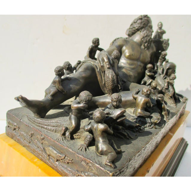 Bronze Grand Tour Bronze of the Nile River God For Sale - Image 8 of 17