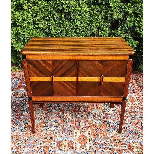 Art Deco Waterfall Sideboard Buffet Chairish