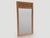 2010s Andrianna Shamaris Minimalist Hand Carved Teak Wood Mirror For Sale - Image 5 of 5