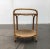 Vintage Italian Rattan & Bamboo Serving Trolley from Dal Vera For Sale - Image 9 of 18