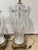 Hollywood Regency 1920's Pair of Large Cut Crystal Table Lamps For Sale - Image 3 of 6