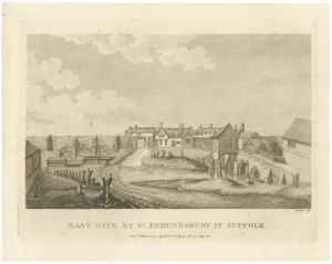 Richard Godfrey, East Gate at St. Edmundsbury, 1780, Paper