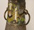 Mid 20th Century Chinese Cloisonne Brass Vase Table Lamp With Figural and White Elephant Decoration For Sale - Image 12 of 15