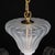 Glass Mid‑Century Italian Martinuzzi-Inspired Pulegoso and Lattimo Murano Chandelier For Sale - Image 7 of 18