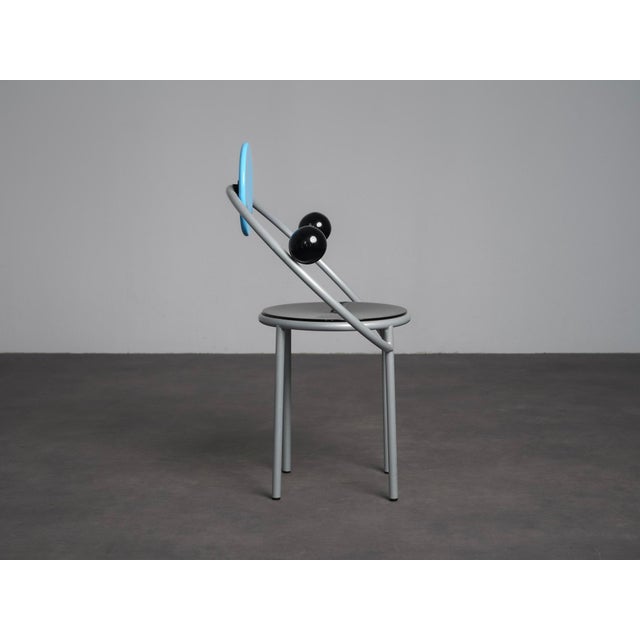 First Chairs by Michele De Lucchi for Memphis Milano, Italy, 1981, Set of 2 For Sale - Image 4 of 11
