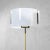 Brass & Acrylic Glass Floor Lamp attributed to Giuseppe Ostuni for Oluce, 1950s For Sale - Image 4 of 7