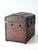 Antique Barrel Top Steamer Trunk For Sale - Image 11 of 16