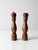 Mid Century Wooden Salt & Pepper Shakers For Sale - Image 6 of 6