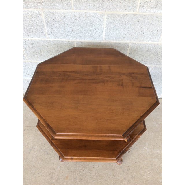 Moosehead Furniture 2Tier Maple End Table Chairish