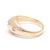 0.70ctw Flush Set 3 Diamond Ring, 14k Yellow Gold, Ring Size 7, Engagement For Sale - Image 4 of 5