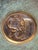 1950s Pair Mid Century Pal Bell Israel Bronze Wall Plates Maurice Ascalon Judaica 9.5" For Sale - Image 5 of 18