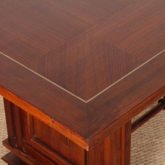 Wood French Wooden Dining Table, 1940s For Sale - Image 7 of 15