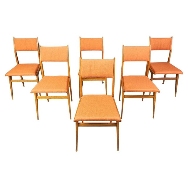 Mid-Century Italian Dining Chairs, 1950s, Set of 6 For Sale - Image 11 of 11