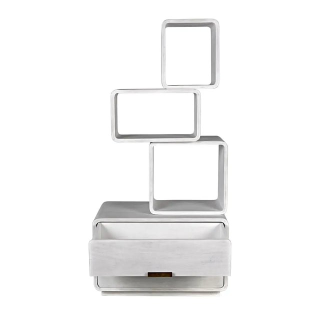 Not Yet Made - Made To Order NOIR Belini Bookcase, White Wash For Sale - Image 5 of 6