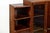 Wood Antique French Art Deco Rosewood Vitrine Display Cabinet or Bookcase, 1940s For Sale - Image 7 of 17