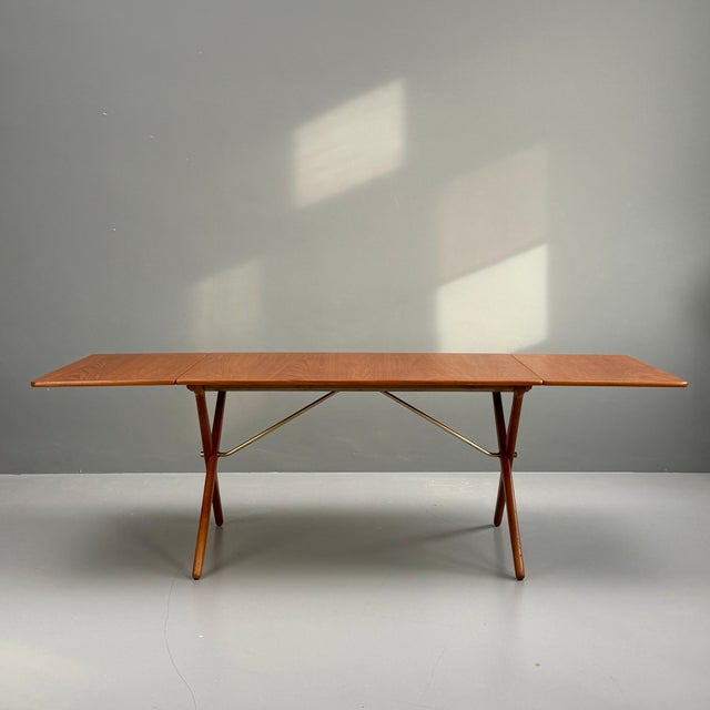 AT-309 Dining Table by Hans J. Wegner for Andreas Tuck, 1960s, in Restored conditions. Designed 1960 to 1969 This piece...