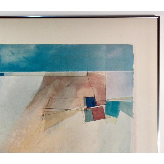 Paint R. Antony (Tony) Askew Untitled #I C. 1970 Painting For Sale - Image 7 of 7