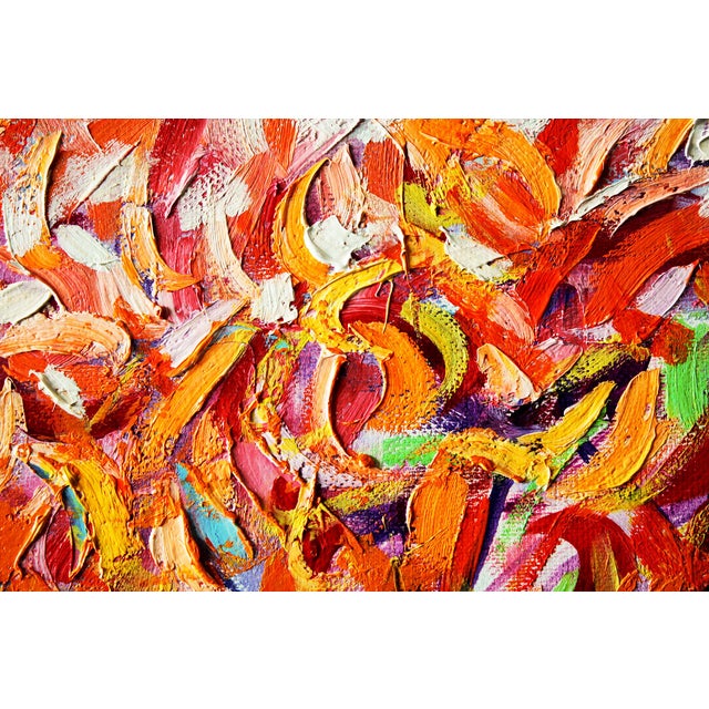 Artist Andrei Sitsko "Apple Tree Iii" Modern Original Painting For Sale - Image 4 of 10