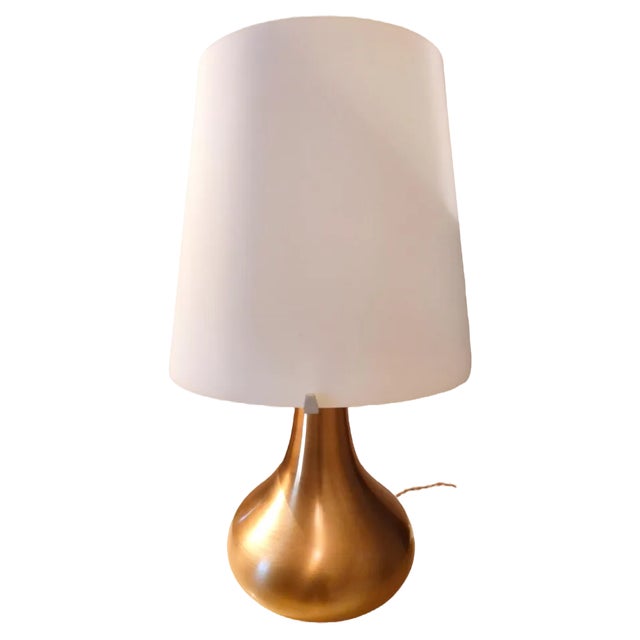 Model Golden Brass 2344 by Max Ingrand for Fontana Arte, 1950s For Sale