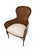 Vintage French Double Caned Wicker Armchair / Side Chair For Sale - Image 14 of 15