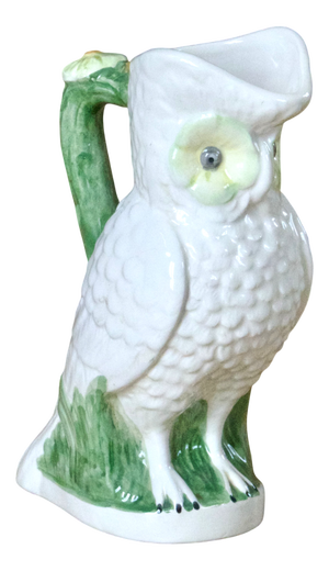 Large Vintage Owl Carafe in Earthenware, 1950s