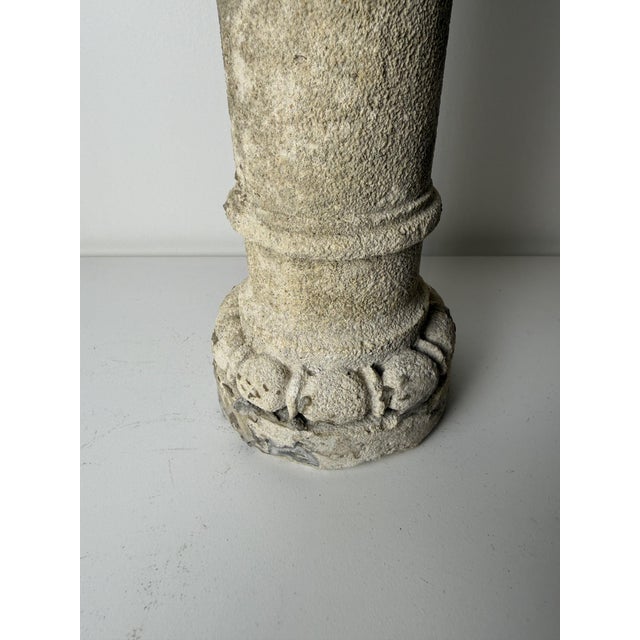 Fragments of Limestone Columns, 19th Century, Set of 2 For Sale - Image 15 of 18