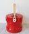 Vintage Nautical Theme Red Ice Bucket For Sale - Image 4 of 12