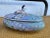 Vintage Asian Cloisino Turquoise Ceramic Boxes - Set of 2 For Sale In West Palm - Image 6 of 10
