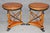 1990s Pair of Egyptian Revival French Empire Ebonized Birch Figural End Tables For Sale - Image 5 of 11