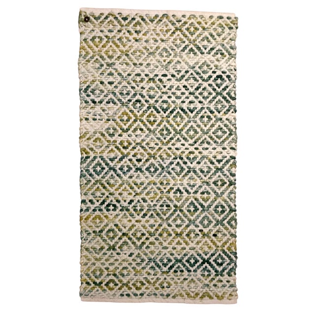 Scandinavian Handwoven Rug For Sale - Image 6 of 6