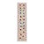 Ivory Silk Suzani Table Runner With Pomegranates For Sale