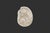 Ancient Neoclassical Cameo Intaglio in biscuit. Italy, 19th Century. Good condition.