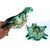 Mediterranean Pair of Green and Pink Amorphic Botanical Floral Murano Glass Dishes For Sale - Image 3 of 7