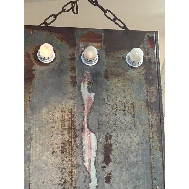 Industrial Vintage Fragment From Retro Cafe Neon Sign For Sale - Image 4 of 13