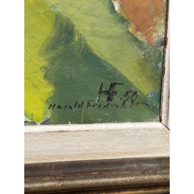 Harald Fredriksson, Häst II, 1950s, Oil Painting on Canvas, Framed For Sale - Image 14 of 18