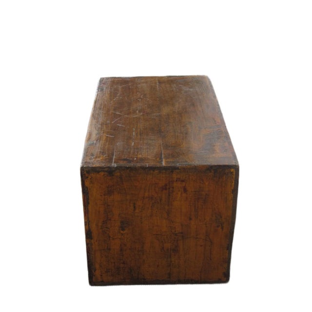 Early 19th Century Antique China Red Cabinet For Sale - Image 5 of 8
