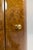Beige Italian Cylindrical Cabinet in Reconstituted Wood Veneer, 1980s For Sale - Image 8 of 13