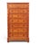Chinoiserie 19th Century French Faux Bamboo Semainier Commode–Seven-Drawer Pine Chest For Sale - Image 3 of 11